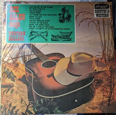 Rex Allen Sings Western Ballads All 827 Vinyl Record Lp