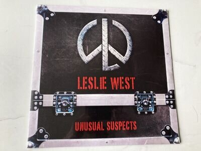 LESLIE WEST Unusual Suspects ORIGINAL 2011 EU LP BLACK VINYL NEW & SEALED