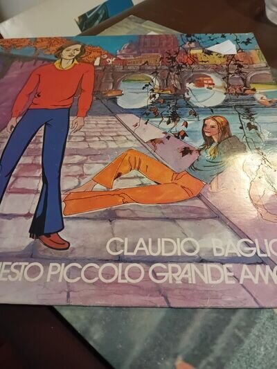 Claudio Baglioni–Questo Piccolo Grande Amore Italy 2018 Pop Rock Music Vinyl NM