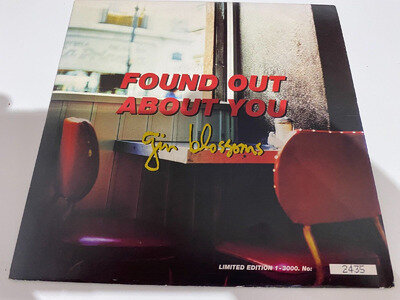 Gin Blossoms – Found Out About You - UK 7" Single, Limited Edition