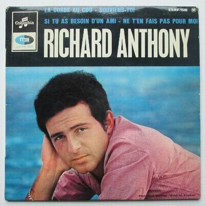 Richard Anthony 7" French EP - La Corde Au Cou ( I Should Have Known Better )