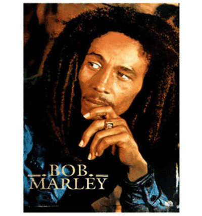 Bob Marley legend fabric poster