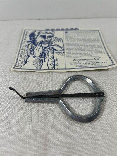 Cooperman Fife & Drum Co. Jaw Harp with Instructions Instrument Musical