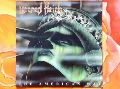 Sacred Reich. The American Way. Original Vinyl LP - First European Pressing 1990