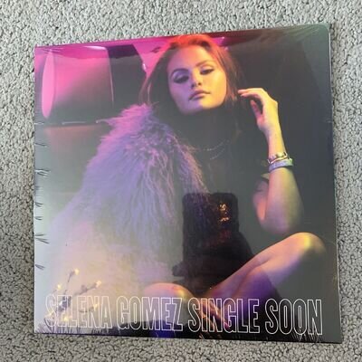 Selena Gomez: Single Soon White Vinyl 7" Single Limited Edition New Sealed