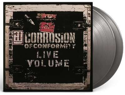 Corrosion of Conformity 'Live Volume' 2LP 180g Silver Vinyl NEW SEALED