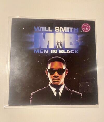 WILL SMITH MEN IN BLACK VINYL RECORD 12 INCH