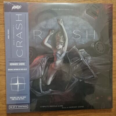 Howard Shore – David Cronenberg's Crash (Complete Original Score) 2016 Mondo LP