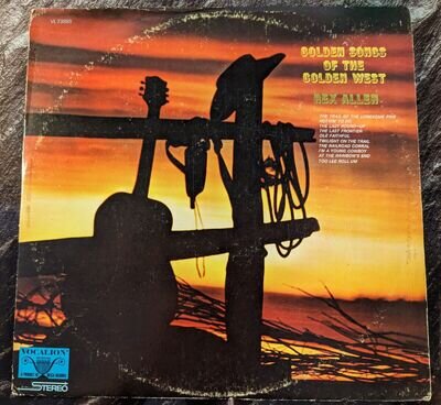 Rex Allen Songs Of The Golden West Vocalion Lp