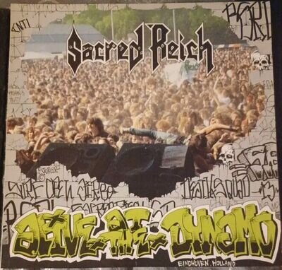 Sacred Reich- Alive At The Dynamo Vinyl EP 1989. Roadracer Records RO 9431 1