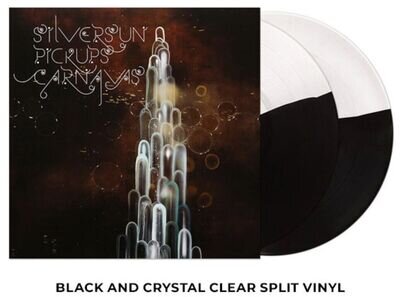 SILVERSUN PICKUPS - Carnavas - Limited Edition Black Clear Split Vinyl New MINT