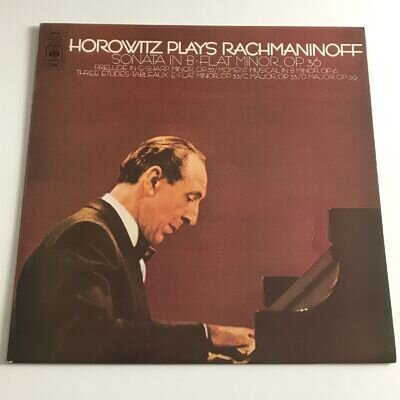 Rachmaninoff/Horowitz - Horowitz Plays Rachmaninoff LP Record - S 72940 EX/NM