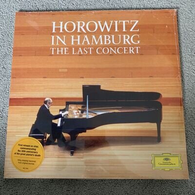 VLADIMIR HOROWITZ HOROWITZ IN HAMBURG THE LAST CONCERT vinyl Record New Sealed