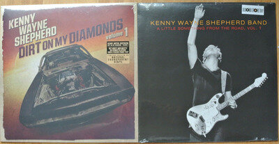 KENNY WAYNE SHEPHERD BAND Dirt On My Diamonds LP + Something From Road LP LtdRSD