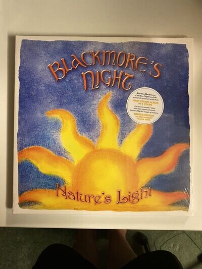 Blackmore's Night - Nature's Light 12” Yellow Vinyl Sealed Deep Purple Rainbow