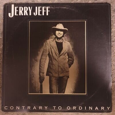 Jerry Jeff Walker Contrary To Ordinary 10 Track Vinyl Album