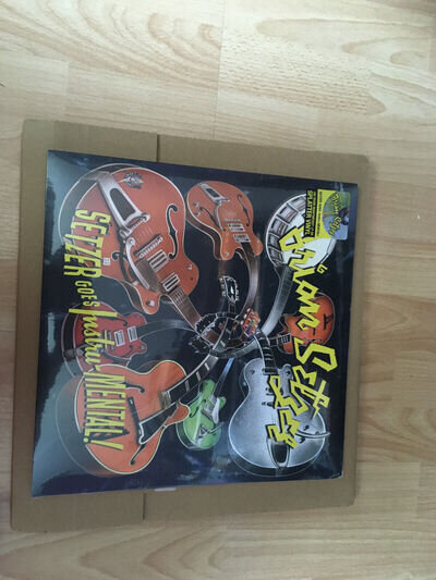 Brian Setzer Goes InstruMENTAL! Splatter Vinyl