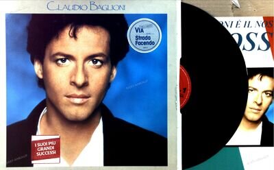 Claudio Baglioni - Claudio Baglioni LP 1985 + OIS, Promo Insert .