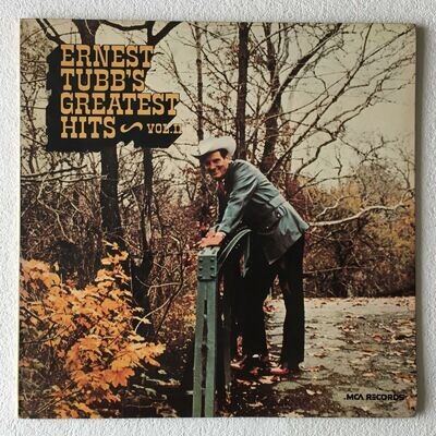 ERNEST TUBB ~ GREATEST HITS VOL. II ~ 1973 US 11-TRACK VINYL LP REISSUE