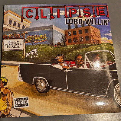 Clipse - Lord Willin' - 2002 Emerald colour Vinyl LP Pharrell Williams AS NEW