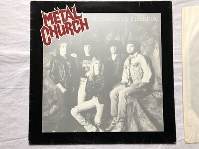 Metal Church. Blessing in Disguise. original 1989 vinyl LP Elektra