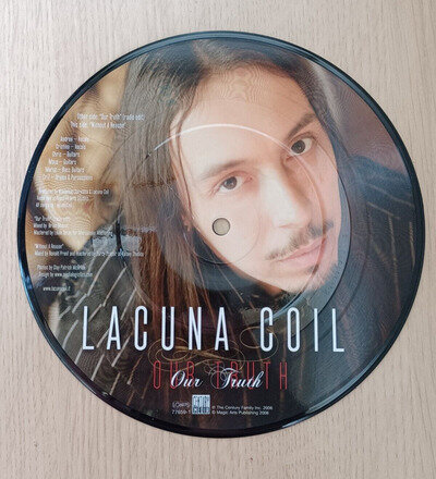 Lacuna Coil 7" Vinyl Single- Our Truth, Rare Picture Disc