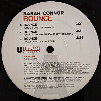 Sarah Connor - Bounce, 12", (Vinyl)