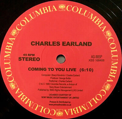 Charles Earland - Coming To You Live / I Will Never Tell, 12", (Vinyl)