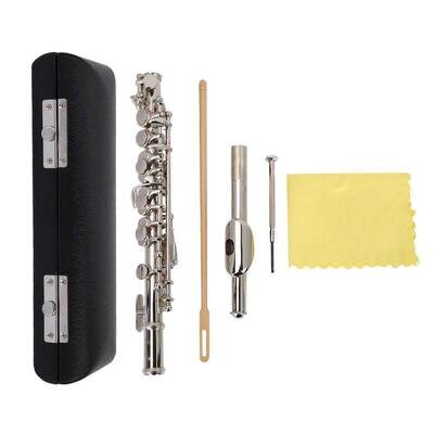 Alomejor 16 Hole Piccolo Piccolo Musical Instrument Beginner Introductory Set Co