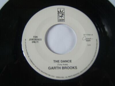 GARTH BROOKS -The Dance USA Jukebox only POST PAID