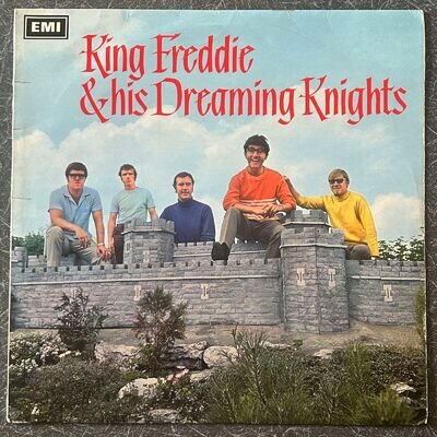 Freddie & the Dreamers King Freddie and His Dreaming Knights 1967 VINYL LP 60s