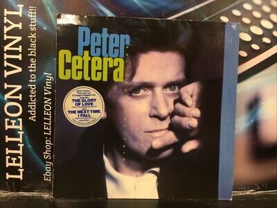 Peter Cetera Solitude/Solitaire LP Album Vinyl Record 925474-1 Pop 80's