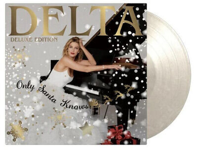 Delta Goodrem – Only Santa Knows LP album vinyl record white numbered 180gram