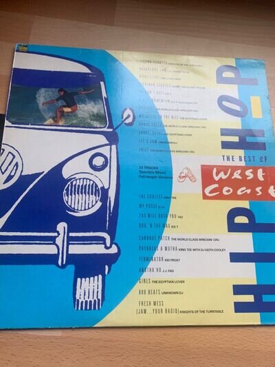 The Best Of West Coast Hip Hop Vinyl LP 1987