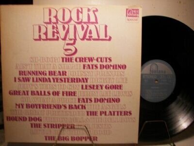 Rock Revival 5 | LP | Johnny Preston, Fats Domino, Crew-Cuts, Lesley Gore..