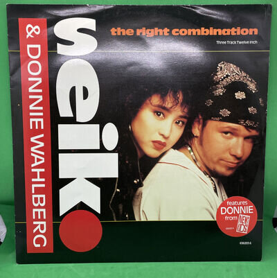 Seiko Matsuda & Donnie Wahlberg - The Right Combination (12", Single)