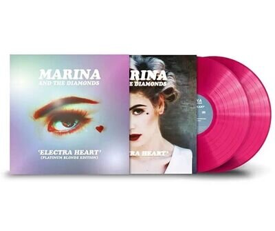 Marina And The Diamonds Electra Heart Platinum Blonde Edition Magenta Pink Vinyl