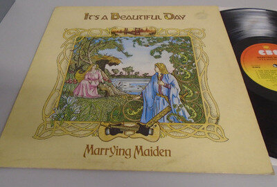 IT'S A BEAUTIFUL DAY MARRYING MAIDEN 12" VINYL LP RECORD ALBUM 1981 CBS 32132 EX