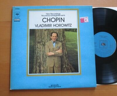 CBS 76307 Chopin Vladimir Horowitz NEAR MINT 1975 German Pressing