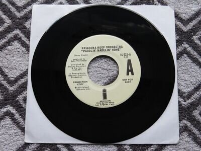 Pasadena Roof Orchestra – Paddlin' Madelin' Home 7" Island – IS 022 ~ Promo