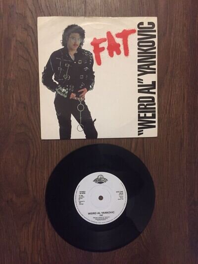 “Weird Al” Yankovic Fat Vinyl Record Single 45 Rare