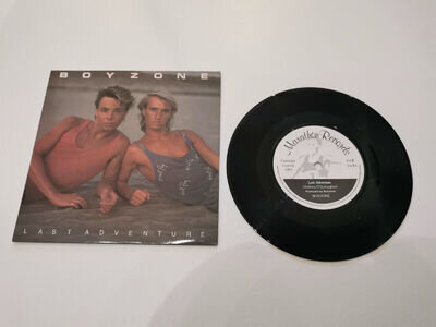 boyzone last adventure 7" vinyl record very good condition