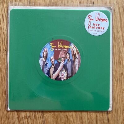 Gin Blossoms - Hey Jealousy - 7" Vinyl Single Green Picture Disc