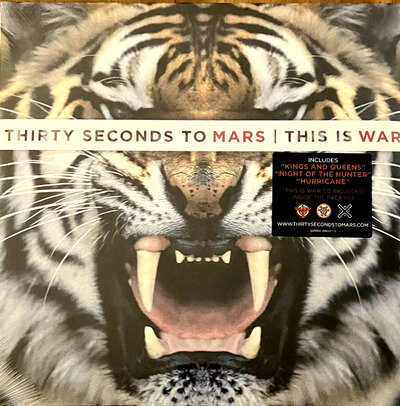 Thirty Seconds to Mars - This is War - Double Vinyl 2xLP +cd *New & Sealed*