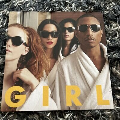 G I R L Vinyl by Pharrell Williams (Record, 2014) Girl - Happy - Like New