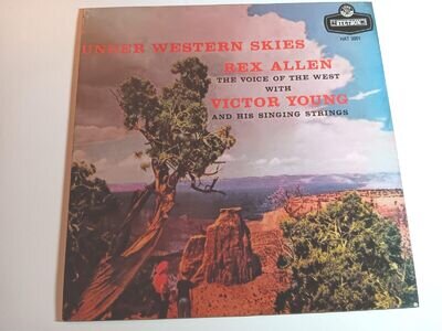 Rex Allen / Under Western Skies REISSUE VINYL LP / COUNTRY / EX / £5 FLAT POST