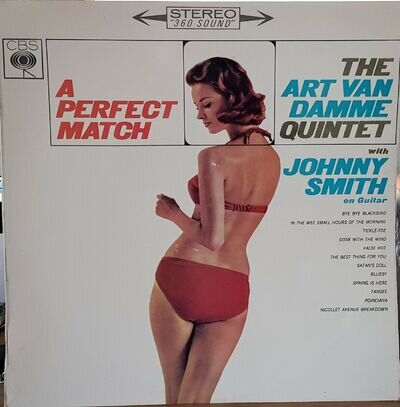 Art Van Damme Quintet, Johnny Smith - A Perfect Match - 1963 jazz LP Record