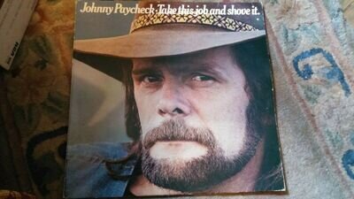 Johnny Paycheck,"Take This Job and Shove it" Rare vinyl LP- EPC 82857