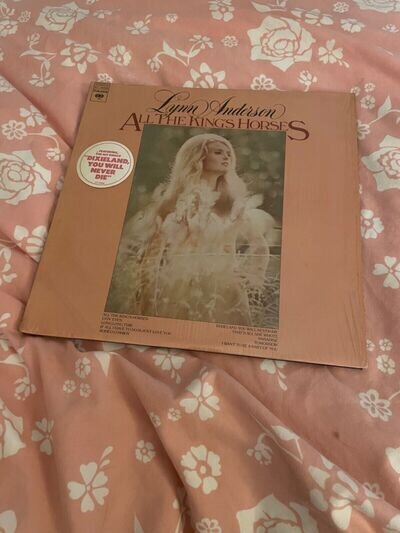 Lynn Anderson All the King's Horses LP vinyl Netherlands Cbs 1976 - sleeve has