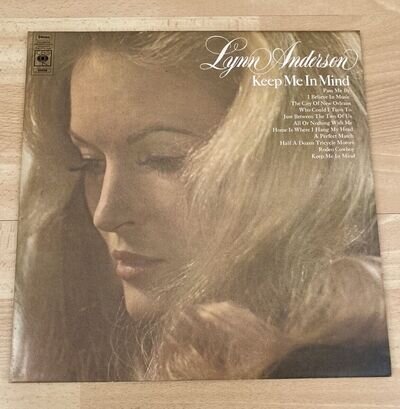 LYNN ANDERSON Keep Me In Mind 1973 CBS Vinyl Album Record Ex/Ex